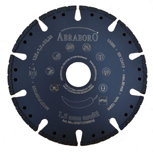 ABRABORO - 050711500015 - Gyémánttárcsa No15 ø 115 x 22,2 1,3