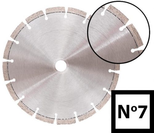 ABRABORO - 050715000007 - Gyémánttárcsa No7 ø 150 x 22,2 2,4