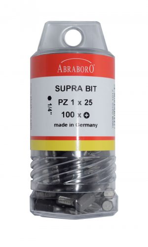 ABRABORO - 060802101017 - SUPRA Bit PZ 1 x 25mm