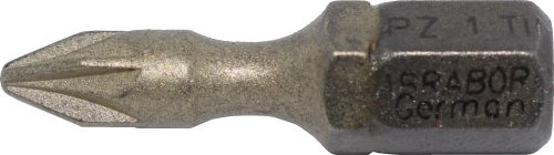 ABRABORO - 060802101070 - SUPRA-TIN Bit  PZ 1 x 25mm