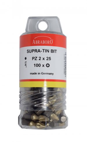 ABRABORO - 060802101077 - SUPRA-TIN Bit  PZ 1 x 25mm