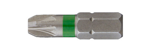 ABRABORO - 061802100010 - Power bit színes gyűrűvel PZ0 x 25 mm