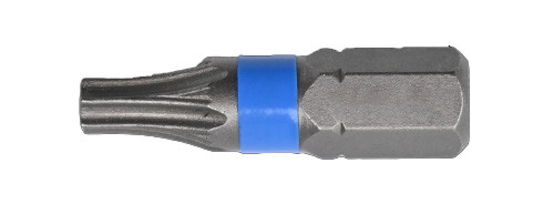 ABRABORO - 061802610070 - Power bit színes gyűrűvel T x  10 x 25 mm TAMPER