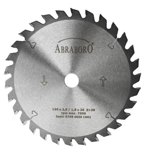 ABRABORO - 070846501301 - HM-körfűrészlap BASIC ø 130 x 2,4 x 16 12 ATB