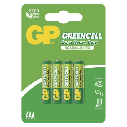 EMOS-1012114000 - B1211 - GP ELEM GREENCELL R03 4BL