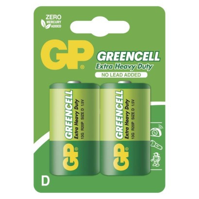 EMOS-1012412000 - B1241 - GP ELEM GREENCELL R20 2BL