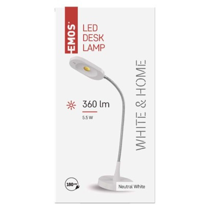 EMOS-1538090100 - Z7523W - LED ASZTALI LÁMPA WHITE>HOME FEH.