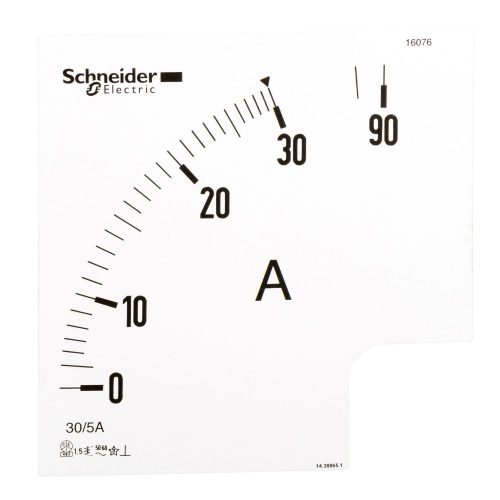 SCHNEIDER 16076 - Számlap 3In 30/5