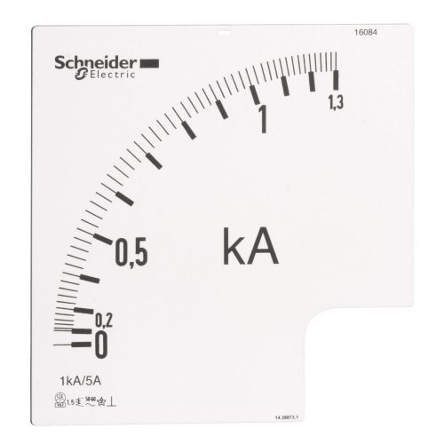 SCHNEIDER 16084 - Számlap 1x3In 1000/5