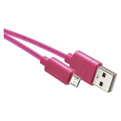 EMOS-2335070640 - SM7006P - USB 2.0 A/M-MICRO B/M 1 M RÓZSASZ