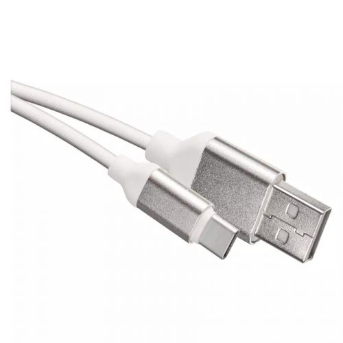 EMOS-2335072500 - SM7025W - USB 2.0 A/M-C/M 1M FEHÉR