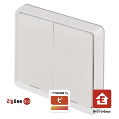 EMOS-3069050120 - H5012 - GOSMART JELENETKAPCSOLÓ 2B IP-2002ZW ZIGBEE