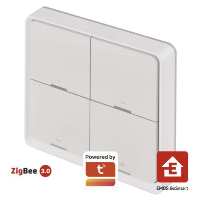 EMOS-3069050130 - H5013 - GOSMART JELENETKAPCSOLÓ 4B IP-2004ZW ZIGBEE