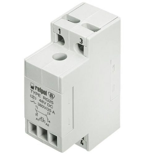 Relpol - RG25-3022-28-3230 - Ipari relé, 25A, 2NO, 230VAC, DIN sínre - HD Hungária - 862722