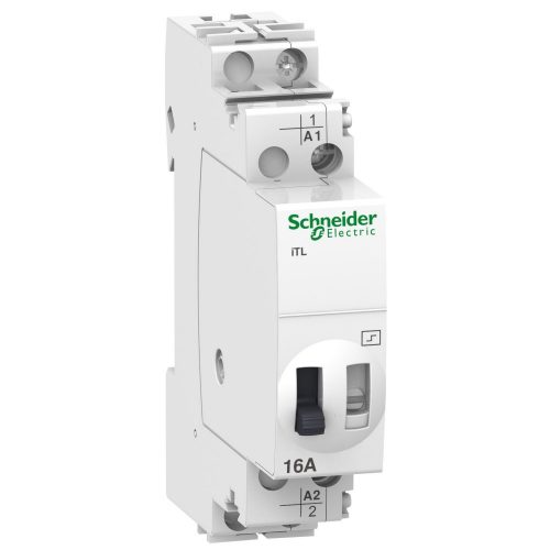 SCHNEIDER A9C30011 - ACTI9 ITL16A impulzusrelé, 1NO, 12VAC, 6VDC