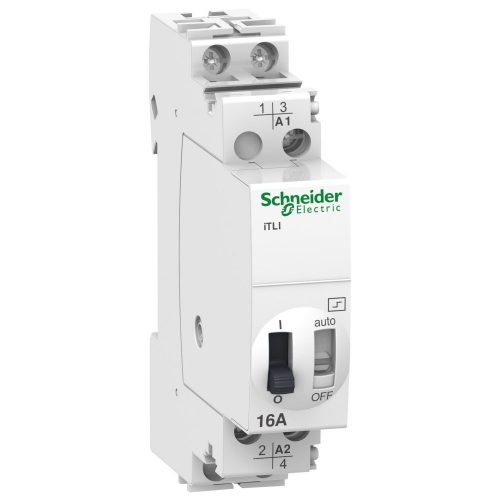 SCHNEIDER A9C30115 - ACTI9 ITL16A impulzusrelé, 1NO 1NC, 24VAC, 12VDC