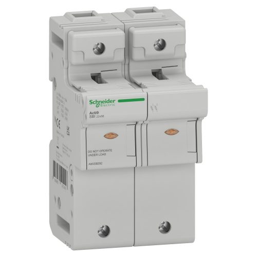 SCHNEIDER A9GSB292 - ACTI9 SBI Olvadóbiztosítós szakaszoló, 2P, 22x58mm, 660V-80A, 500V-100A