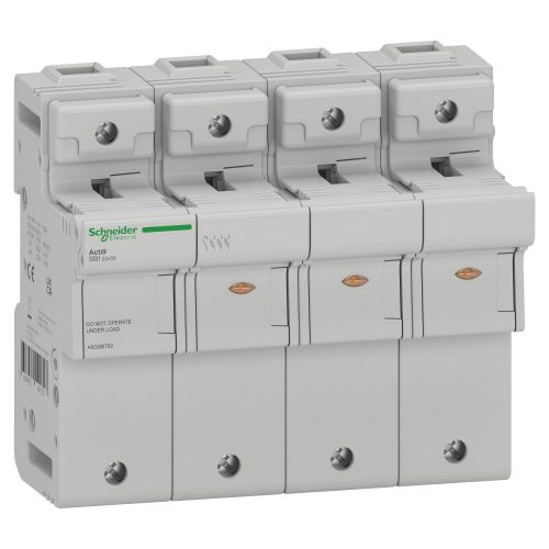 SCHNEIDER A9GSB792 - ACTI9 SBI Olvadóbiztosítós szakaszoló, 3P+N, 22x58mm, 660V-80A, 500V-100A