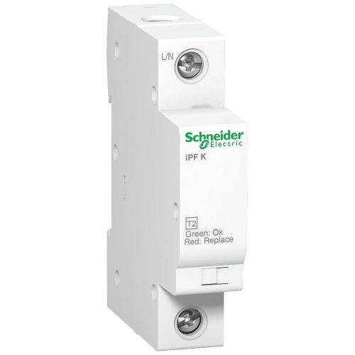 SCHNEIDER A9L15686 - ACTI9 iPF túlfeszültség-korlátozó, fixbetétes, 40kA, 1P, 340V