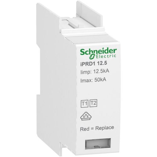 SCHNEIDER A9L16082 - ACTI9 Betét, túlfeszültség-korlátozóhoz, C12.5r L/PE 350V