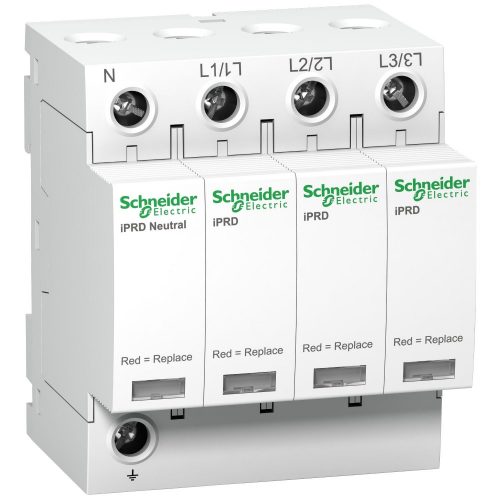 SCHNEIDER A9L20600 - ACTI9 iPRD túlfeszültség-korlátozó, cs.bet. 20kA, 3P-N, 350V