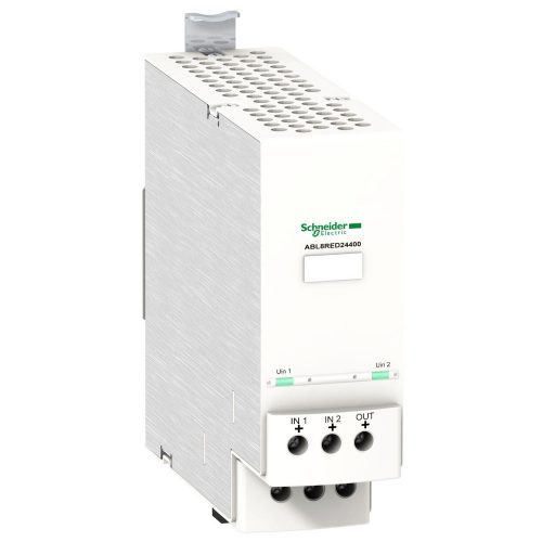 SCHNEIDER ABL8RED24400 - Modicon kiegészítő, redundancia modul, 20A (2db ABL8RP/ABL8WPS tápegységhez)