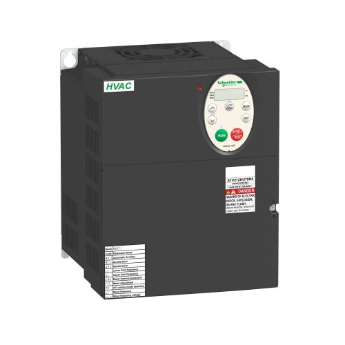 SCHNEIDER ATV212HD11N4 - Altivar ATV212 frekvenciaváltó épületes alkalmazásokra, BACnet, 11kW, 3f, 380…480VAC, IP21, C2 osztályú EMC szűrővel