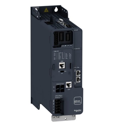 SCHNEIDER ATV340U07N4E - Altivar Machine ATV340 frekvenciaváltó, 0,75kW, 3f, 400VAC, IP20, Ethernet IP / Modbus TCP (2xRJ45)