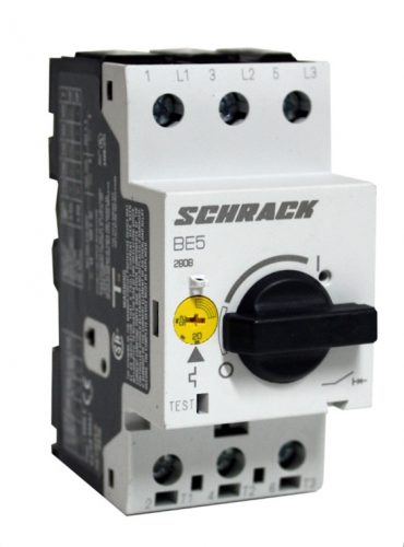 SCHRACK - BE520005A Motorvédőkapcsoló 16,0-20,0A, 3 pólusú,