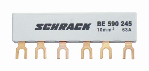 SCHRACK - BE590245 Sínezés 2xBE5, villás, 63A