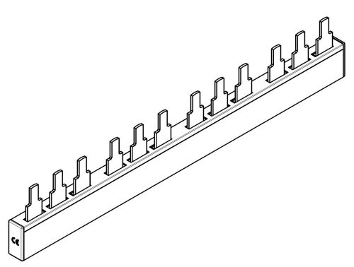 SCHRACK - BS900194A ARROW II sínezés  4x000 3 pólusú biztosítós kapcsolóhoz