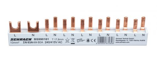 SCHRACK - BS990161 Kompakt sínezés 1xBCF 2p + 6xBS 1+N/1KE, 8KE