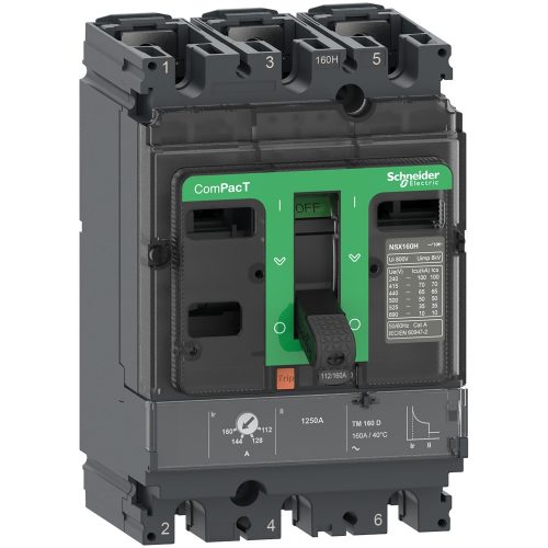 SCHNEIDER C10B3TM025 - NSX100B 25kA AC 3P3D 25A TMD