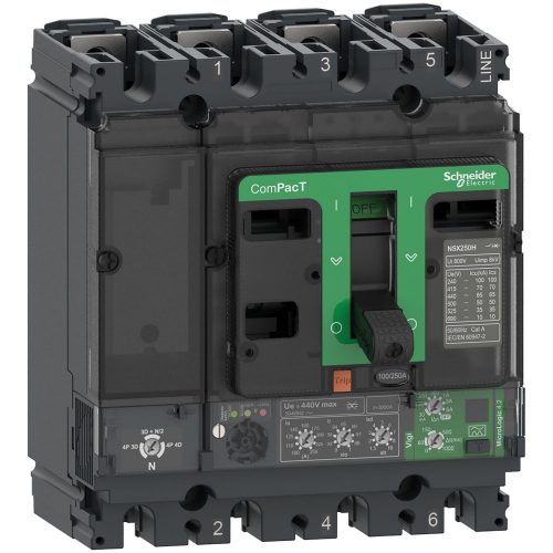 SCHNEIDER C10B44V040 - NSX100B 25kA AC 4P4D 40A 4.2