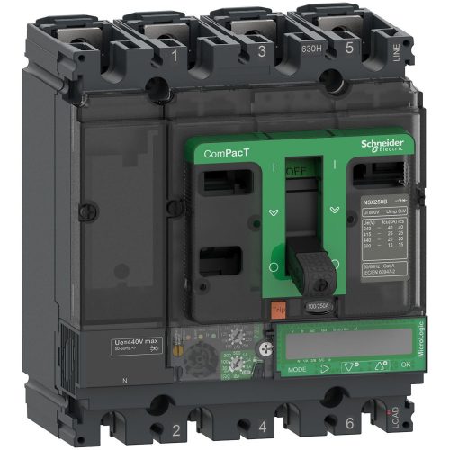 SCHNEIDER C10B47E040 - NSX100B 25kA AC 4P4D 40A 7.2E