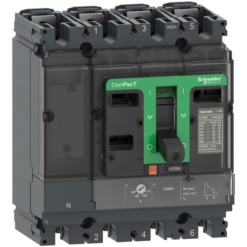 SCHNEIDER C10H4TM016 - NSX100H 70kA AC 4P4D 16A TMD