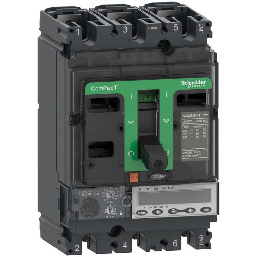 SCHNEIDER C10R36E040 - NSX100R 200kA AC 3P 40A 6.2E