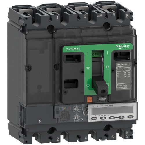 SCHNEIDER C10R46E040 - NSX100R 200kA AC 4P 40A 6.2E