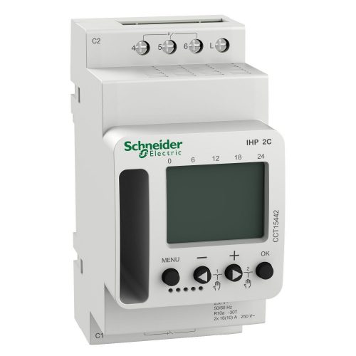 SCHNEIDER CCT15442 - ACTI9 IHP 2C e (24/7) programozható időkapcsoló