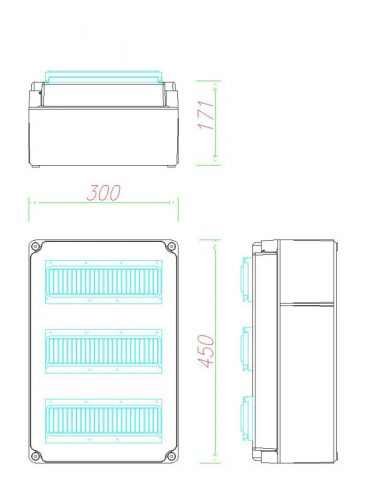 CSP21.f116 - PVT 3045 ÁK 3x12 - CSATÁRI PLAST