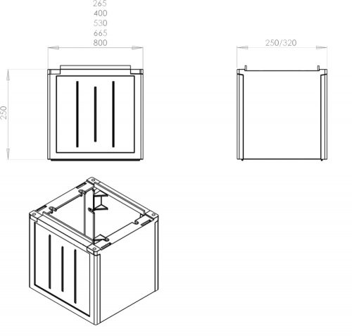 CSP71000044 - KK 26/25 keret - CSATÁRI PLAST