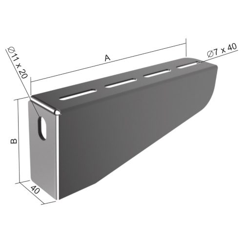 KOPOS ELEKTRO - DLN 100 S - Fali konzol -20db