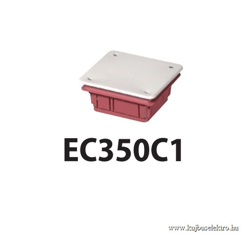 ELETTROCANALI - EC350C1 - 92x92x45 süllyesztett kötődoboz