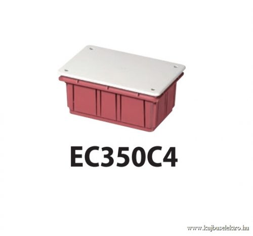 ELETTROCANALI - EC350C4 - 152x100x70 süllyesztett kötődoboz