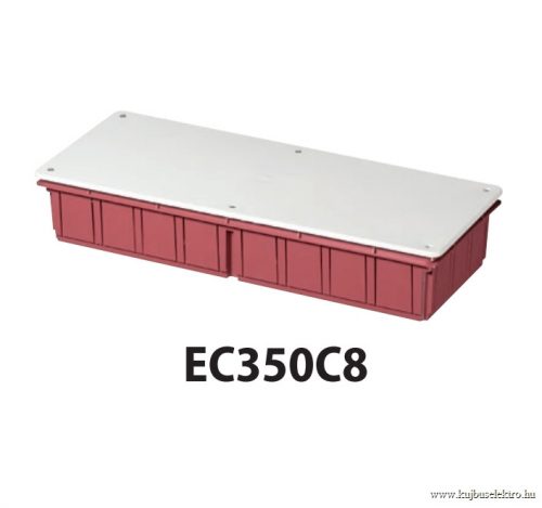 ELETTROCANALI - EC350C8 - 392x152x70 süllyesztett kötődoboz