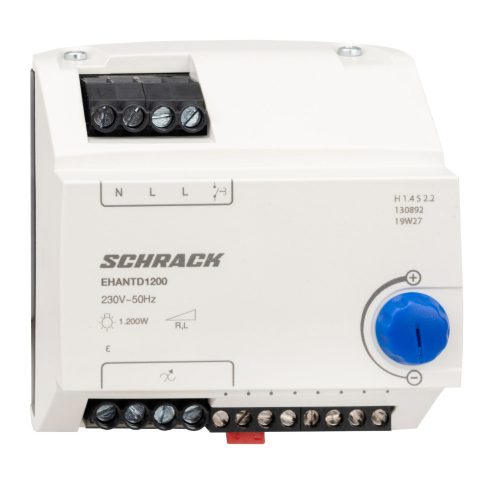 SCHRACK - EHANTD1200 Sorbaépíthető dimmer, 1200VA, RL