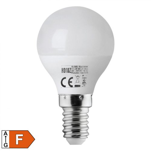 SOMOGYI ELEKTRONIC - ELITE-6 E14 4200K - LED fényforrás, 6W, E14, 4200K, gömb