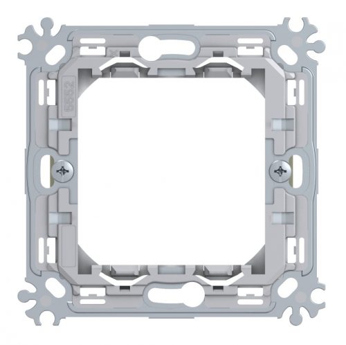 SCHRACK - ET1050031 Beépítő keret, fém, karommal, 2 modul