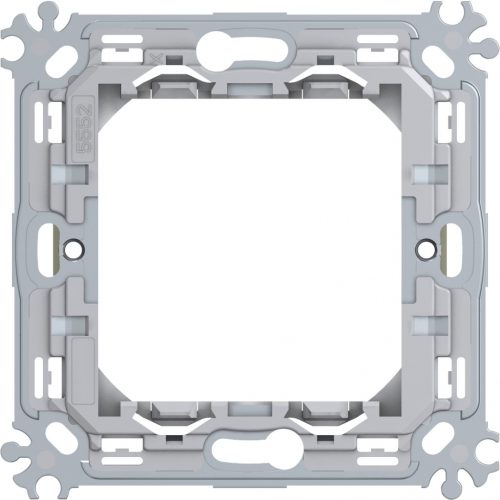 SCHRACK - ET1050041 Beépítő keret, fém, karom nélkül, 2 modul