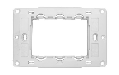 SCHRACK - ET105006 Beépítő keret, karom nélkül, 3 modul